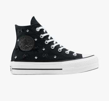 Chuck Taylor All Star Lift Platform Bows & Studs