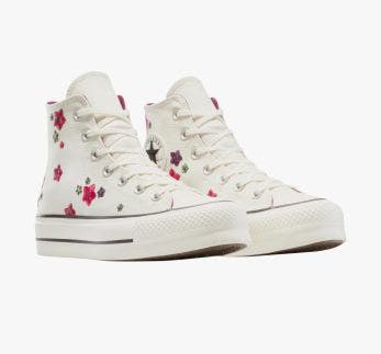 Chuck Taylor All Star Lift Platform Flowers